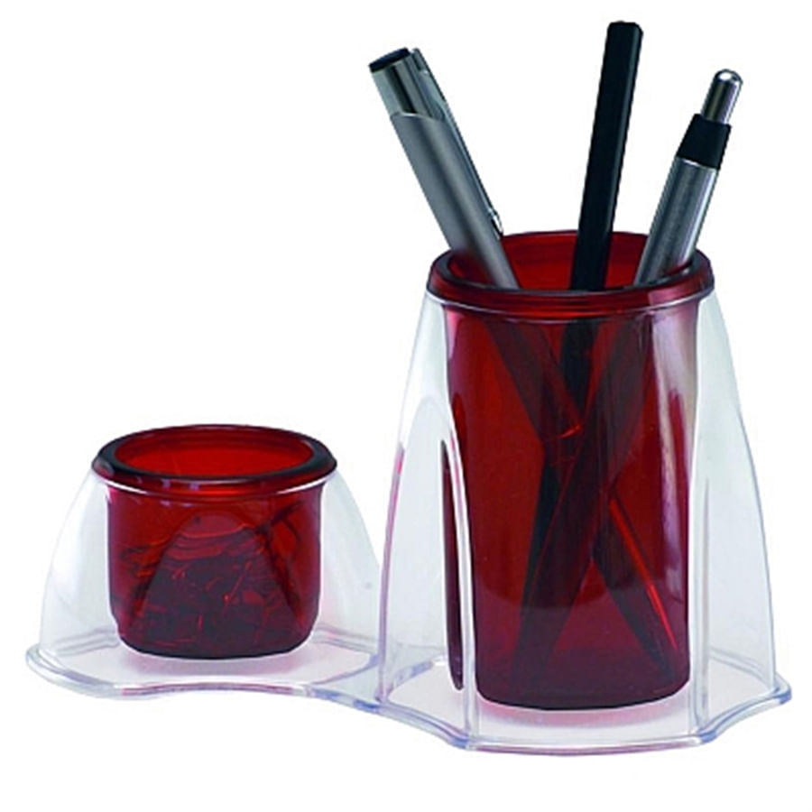 Acrimet Jumbo Pencil Holder Cup (Solid Red)