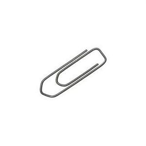 Clips para Papel em Aço Galvanizado Nº2 Caixa com 100 Unidades