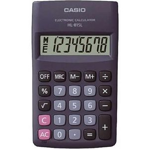 Calculadora Portátil 8 Dígitos Casio HL-815L-bk-w