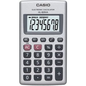 Calculadora de Bolso 8 Dígitos Casio HL-820VA-w