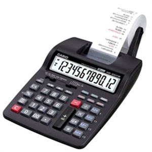 Calculadora com Bobina Casio 12 Dígitos HR-100TM-bk
