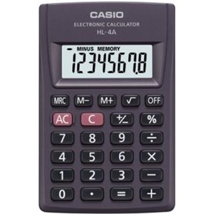 Calculadora de Bolso 8 Dígitos Casio HL-4A-w