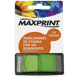 Marcador de Página Verde Maxprint