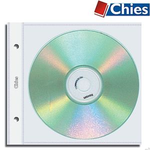 Refil Protetor para CDs Individual com 10 unidades Chies Ref.1700
