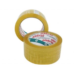 Fita Adesiva Transparente para Embalagem Quali Tape 48 mm x 100 m