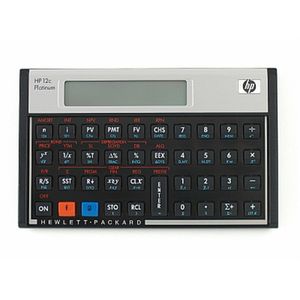 Calculadora Financeira HP 12c Platinum com 03 Anos de Garantia e Manual em Português