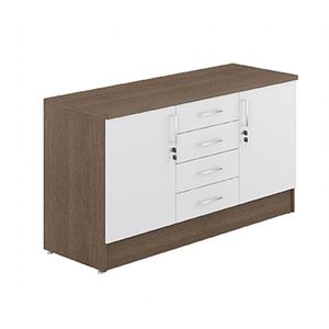 Balcão 2 Portas com Fechadura + 4 Gavetas 076 x 135 x 046 cm Ref. ST29