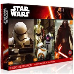 Quebra-cabeça Star Wars Box Deluxe 1750pçs Ref:2265