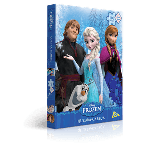 Quebra-cabeça Frozen 100pçs Ref:2226