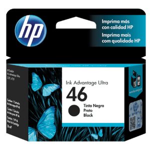 Cartucho de Tinta HP CZ637AL Ink Advantage Ultra 46 - Preto