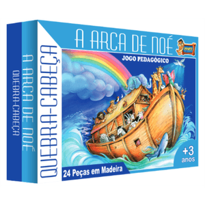 Quebra-Cabeça A Arca de Noé 24 Peças em Madeira Ref. 3934