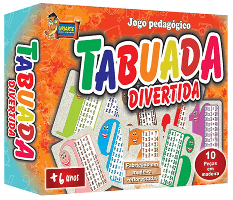 Jogo Tabuada E.v.a - Pedagógico