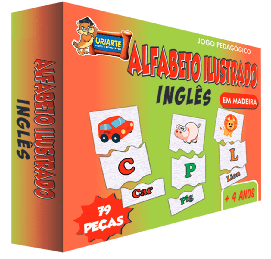 Jogo educativo: alfabeto em inglês para imprimir - Educador