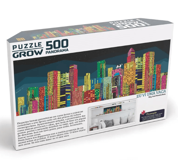 Puzzle De Cor em Cor - Loja Grow