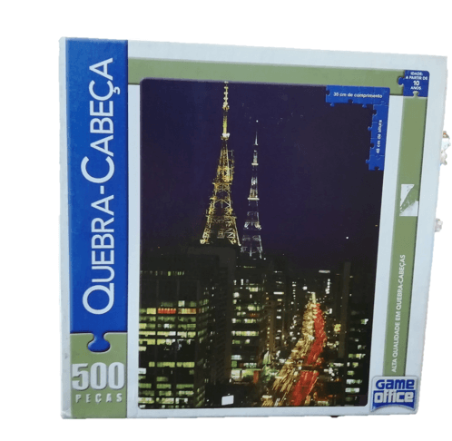 Quebra-cabeça Game Office Paris de 1000 peças