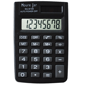 Calculadora de Bolso MJ-8100-PT