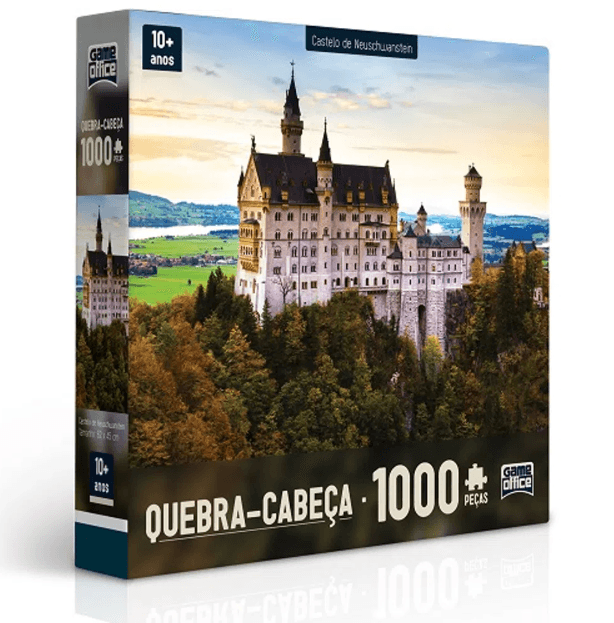 Quebra Cabeça Puzzle 1000 peças Vielas Francesas 2927