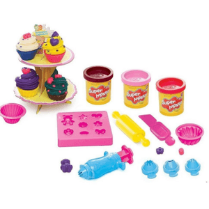 Cupcakes Coloridos - Kit Massinha de Modelar Art Kids