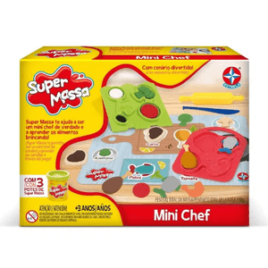 Mini Chef - Kit Massinha de Modelar Art Kids