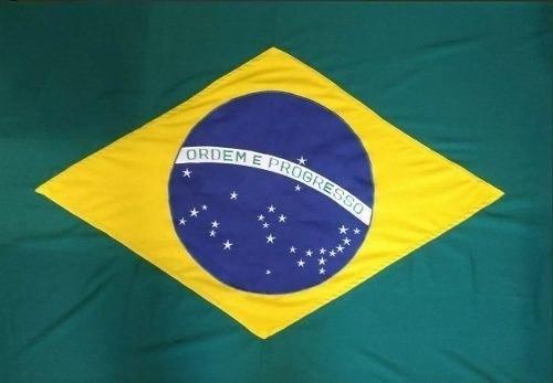 Bandeira do Brasil 60x90 Poliéster cor Viva - MORGADO - Bandeiras
