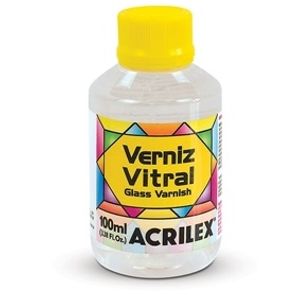 Verniz Vitral Incolor/clareador 100ml Acrilex