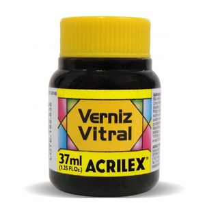 Verniz Vitral 37ml - Amarelo Ouro 505