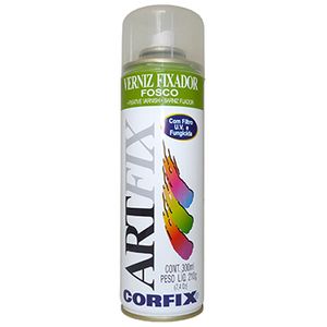 Verniz Fixador Spray Artfix Fosco 300ml Corfix