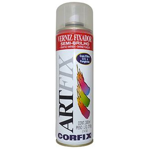 Verniz Fixador Spray Artfix Semi -Brilho 300ml corfix