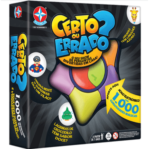 Jogo Eletrônico Certo ou Errado? - Estrela