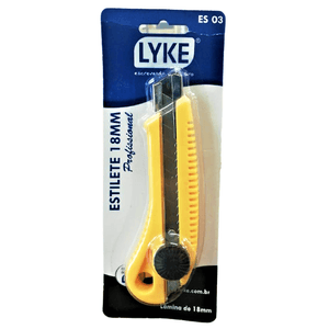 Estilete Profissional 18mm Lyke Ref.:ES03