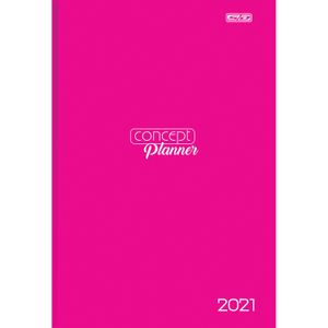 Planner anual costurado Concept Pink 2021