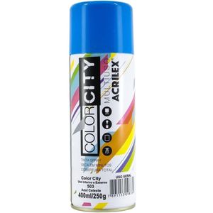 Tinta Spray Color City Multiuso 400ml Azul Celeste