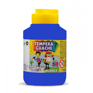 Tinta Tempera Guache 250ml Azul Turquesa 501