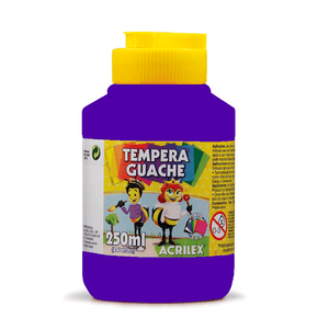 Tinta Tempera Guache 250ml Violeta 516