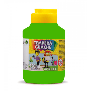 Tinta Tempera Guache 250ml Verde Folha 510
