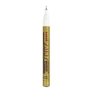 Caneta Uni Paint Marker Extra Fina 0.8 Dourado