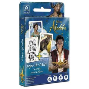 Aladdin Jogo do Mico + Cartas para Colorir Copag