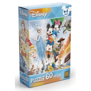 Quebra Cabeça Puzzle Disney 60 peças 02449