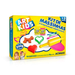 Kit Massinha De Modelar 300g Art Kids Acrilex