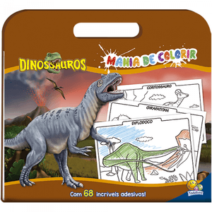 Mania De Colorir Dinossauros