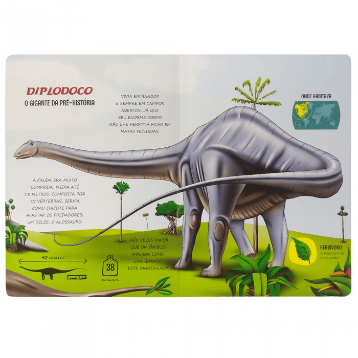 Conhecendo os Incríveis Dinossauros: Gigantes