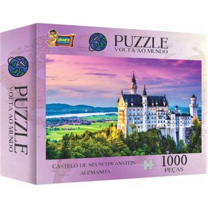 Quebra cabeça 1000 peças Castelo de Neuschwanstein Alemanha 4172