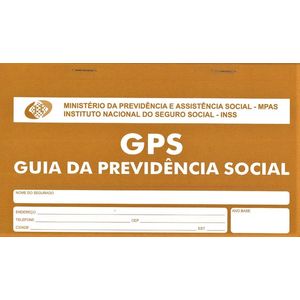 GPS Guia da Previdência Social 331 Rotermund