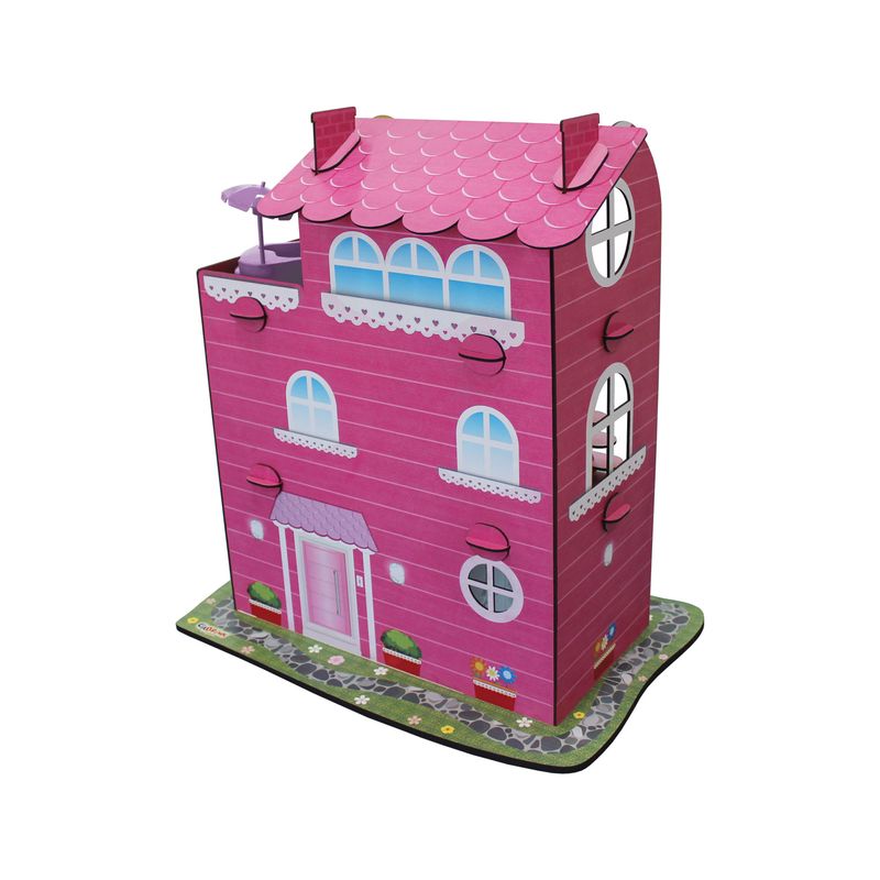 Casinha de Boneca MDF 55 Peças em Promoção!