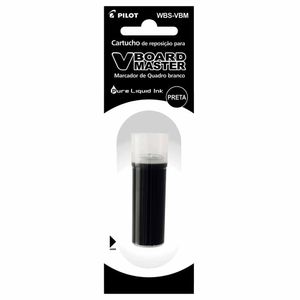 Refil para Marcador de Quadro Branco V-Board Master Preto