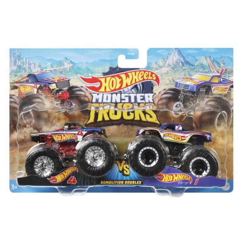 Carrinho Hot Wheels Monster Trucks Mattel Sortido 2 un.