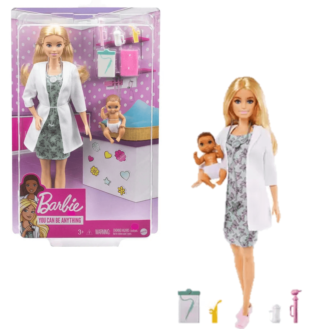Boneca Tipo Barbie Com Roupa e Acessórios Brinquedo Infantil - Kids Think  big - Boneca Barbie - Magazine Luiza