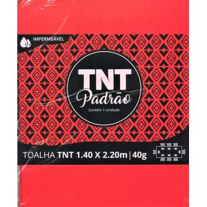TNT Toalha Impermeável 140x220cm Vermelho
