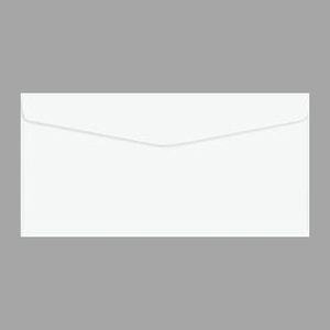 Envelope Branco Ofício Sem RPC 114x162 Pacote C/10 unidades