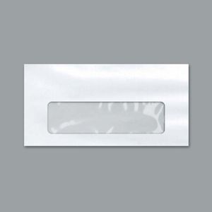 Envelope Branco Ofício Com Janela 114x162 Pacote C/10 unidades